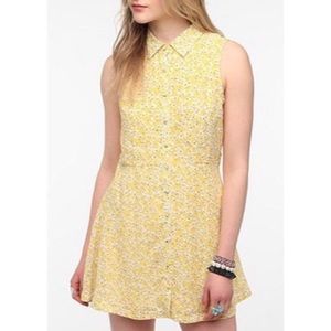 LUCCA COUTURE Floral Botton-up Dress